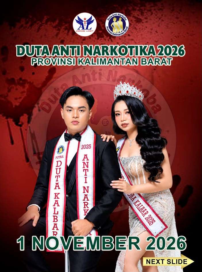 DUTA ANTI NARKOTIKA PROVINSI KALIMANTAN BARAT 2026