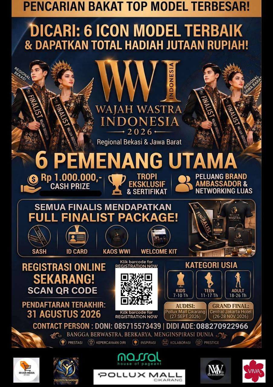 WAJAH WASTRA INDONESIA REGIONAL BEKASI